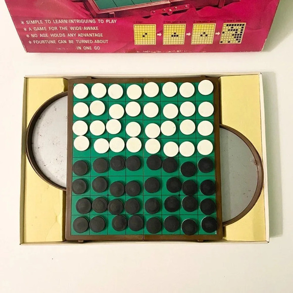 Vintage Magentic  Apollo Strategy Game Japan BJC International Travel Game - Picture 4 of 10